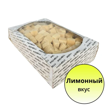 Вафли Pichelli мини "лимонные" без сахара, 0,5 кг.