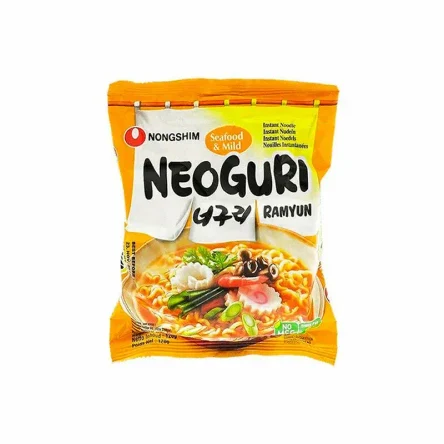 Неогури с морепродуктами (пачка) по 120 г.