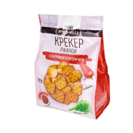 Ржаной крекер с паприкой и перцем чили, 150 г. * 20 шт.