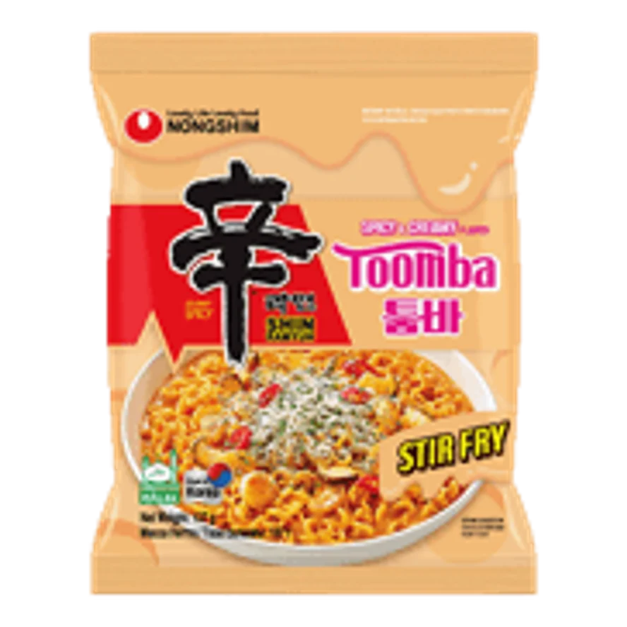 Шин рамен Toomba с острым сырно-сливочным вкусом по 137 г.